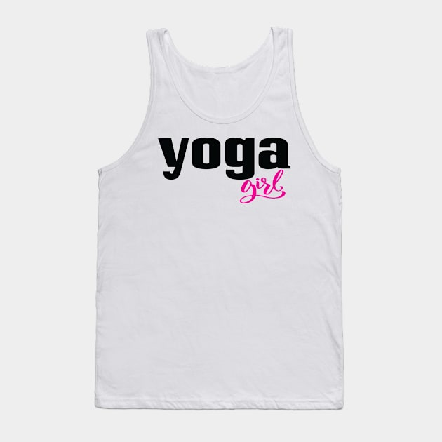 Yoga Girl Tank Top by ProjectX23Red